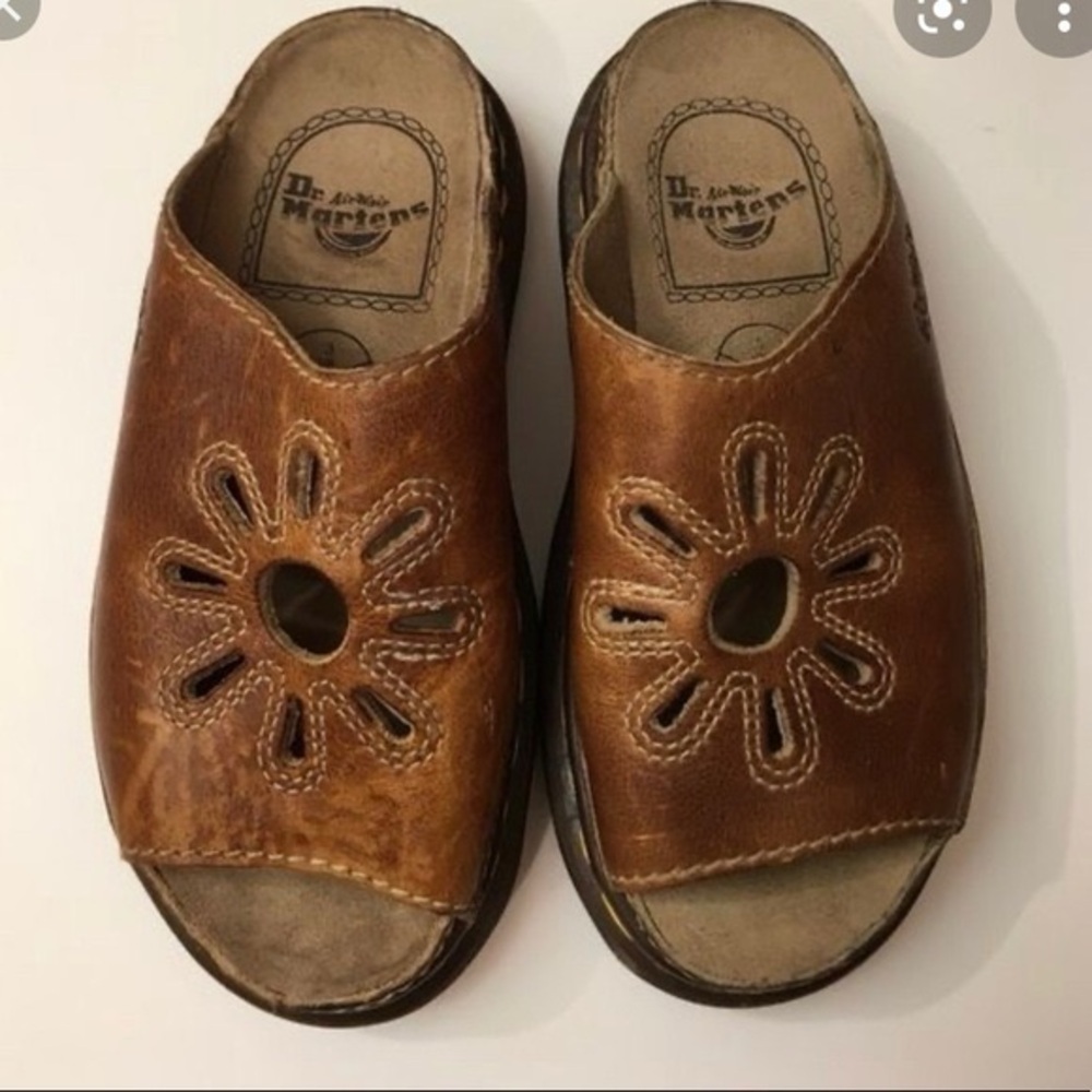 ISO - Vintage Dr. Martens Flower Sandals